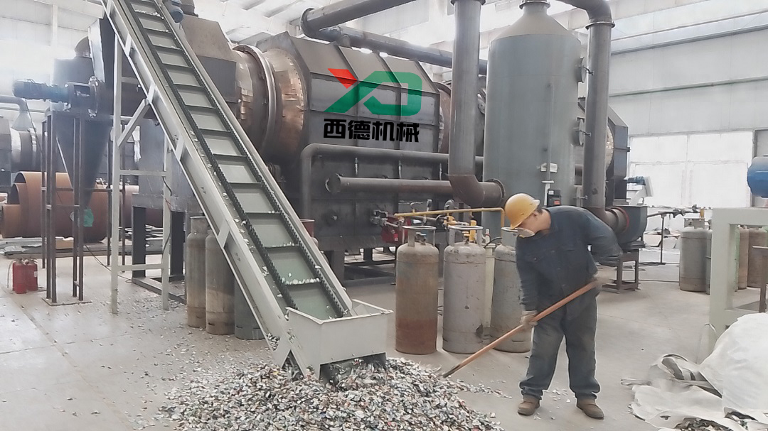 多功能金屬：易拉罐、電容和鋁箔能去除油漆，提升加工便利性，河南西德機(jī)械設(shè)備